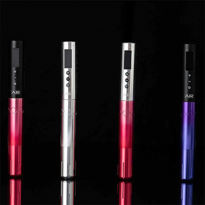 (УЦЕНКА) Беспроводная машинка для татуажа EZ LOLA AIR Wireless Battery Black Power-Silver