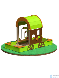 Песочница «Вагончик»