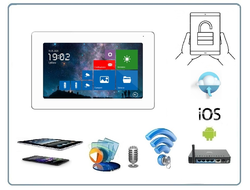 Novicam FREEDOM 7 FHD WIFI/LAN  видеодомофон 7" с сенсорным экраном, c переадресацией на смартфон с DVR   (Smart Life/Tuya Smart)