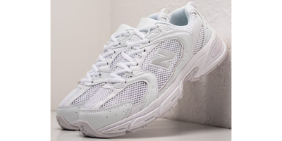 New Balance 530 V2 All White белые