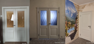 Vi Lario (Ви Ларио) Беларусь. МАССИВ ОЛЬХИ/ ЭЛЕГИЯ/ ЭМАЛЬ БЕЛАЯ/ ПОЛОТНО ОСТЕКЛЕННОЕ