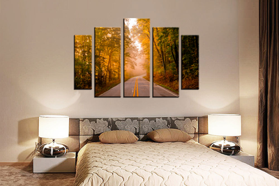 Модульная картина "Путь приключений"