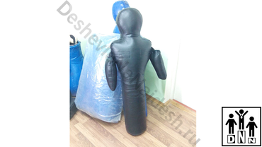 манекен борцовский одноногий самбо кожа