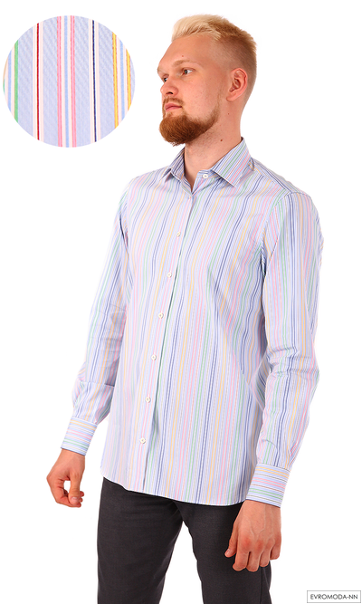 Рубашка мужская Рет-TF-158555 (Акция)