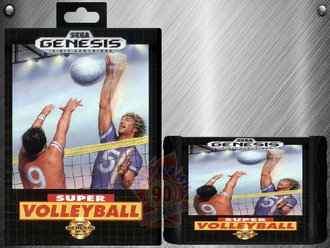 Super Volleyball, Игра для Сега (Sega Game) GEN