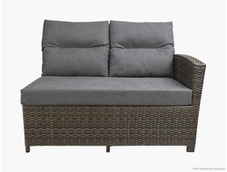 Модульная секция Крит двухместная из ротанга