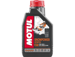 Масло моторное для 2-x тактных двигателей Motul 2T SNOWPOWER SYNTH 2T TC/FD - 1 Л (108209)