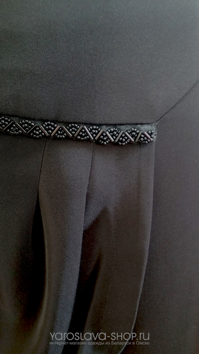 Юбка на кокетке с запахом