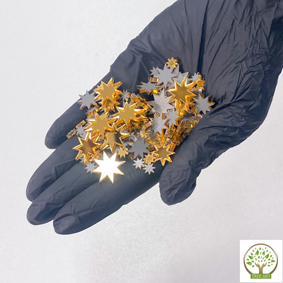 ДЕКОР "ЗВЕЗДЫ" 20 ГР/ЗОЛОТО