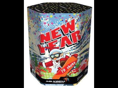 Батарея салютов NEW YEAR M1252 (GP511/1) MAXSEM | Neva-Salut.com