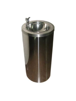 AQUAPOINT LIGHT стальная раковина 69 см.