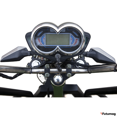 Грузовой электротрицикл Rutrike D4 NEXT КАБИНА 1800 72V1500W зеленый