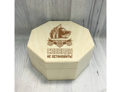 Шкатулка Stalker/ Сталкер с гравировкой №16