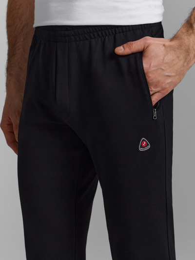 Спортивные брюки мужские прямого покроя, из хлопка 21SBM-780