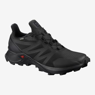 Кроссовки SALOMON SUPERCROSS GTX Black/Bl/Bl  408088   (Размер: 8,5)