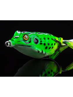 Воблер ThunderFrog Fishing (лягушка) 12гр, 5,5см, зеленое тело, желтый хвост