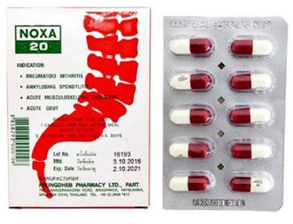 NOXA 20 (капсулы для суставов и позвоночника), узнать отзывы, инструкция на русском языке, со