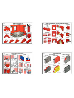 Плакаты ПРОФТЕХ "Каменные работы" (25 пл, винил, 70х100)