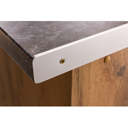 (ДКРФ-03) Прилавок рабочий "OAK" с полкой