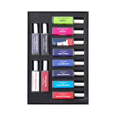 Набор ароматов Город Пермь 12 шт. х 20 мл 240 мл