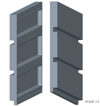 Декоративная панель гибкая W116F BAR XL