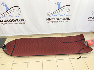 ЭВА-коврик МЛ для лодки Таймень NX 3800 НДНД PRO красный цельный