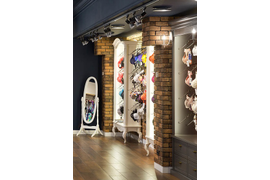 Замена светильников и ламп в магазине г.Казань.