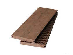 Террасная доска NextWood Premium полнотелая Multicolor Coffee