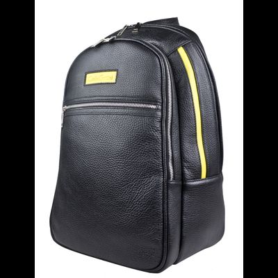 Кожаный рюкзак Mantovano black (арт. 3109-01)