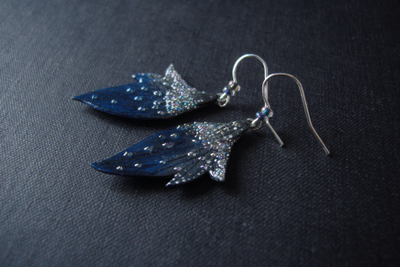 Серьги с крылышками феи Грёз