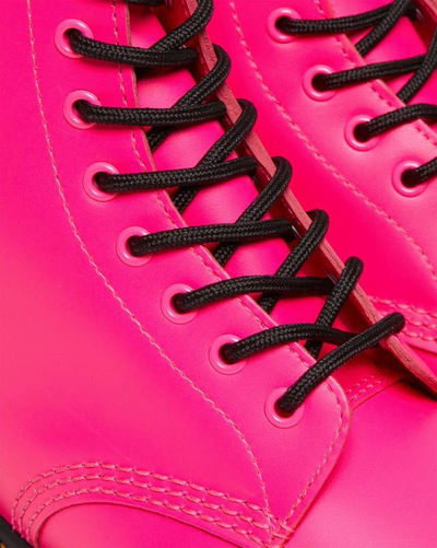 Ботинки Dr Martens 1460 Smooth Leather Lace Up Pink