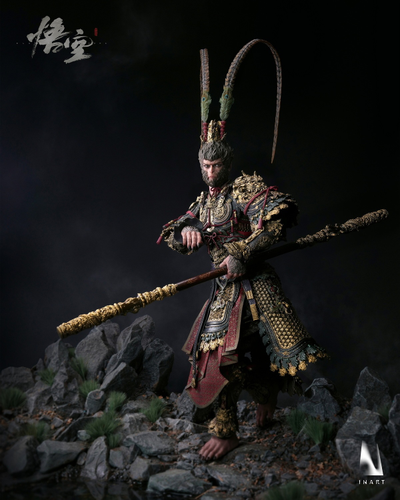 Сунь Укун, Царь Обезьян (Black Myth: Wukong) - Коллекционная фигурка 1/6 The Black Myth: Wukong Great Sage Armor Set (MAG015) - INART