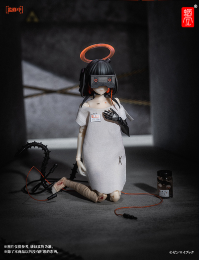 Девочка-киборг (с визором) - Коллекционная фигурка 1/12 SCALE three wise monkeys 01 see no evil (06975212920399) - Snail Shell