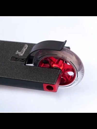 Самокат трюковый S-PRO черный/красный/хром