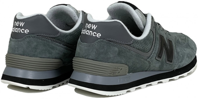 New Balance 574 Темно-серые с черным