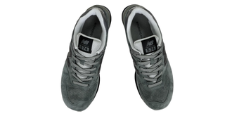 New Balance 574 Темно-серые с черным