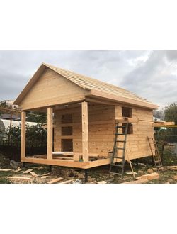 сруб бани 4х6