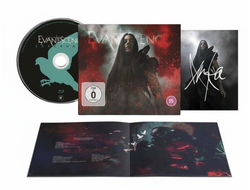 EVANESCENCE - Sanctuary Deluxe CD + Blu-Ray+ Signed Autographed card