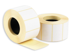 Термоэтикетки для принтера этикеток. Размер 43х25 мм