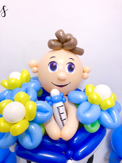 Фигура из шаров "Пупсик"