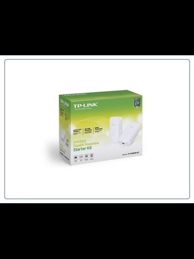 TP-LINK, HomePlug AV2 Сетевой адаптер PowerLine 1200 Мбит/с Ethernet (комплект 2 шт.)