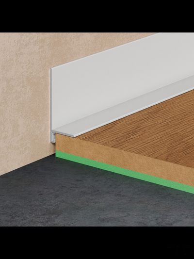 Щелевой плинтус Pro Design Mini L 601 Белый