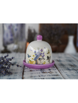 ЛИМОННИЦА "ПРОВАНС ЛАВАНДА" 9*9 СМ. ВЫСОТА 9 СМ