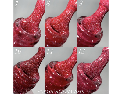 Гель-лак FOR YOU Red Diamond № 08