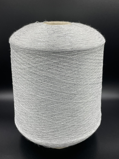 TORCITURA di DOMASO BACH LUREX  люрекс 1/ 34000 65% ВИСКОЗА 35% PL  серебро (50 грамм, 1700 метров)