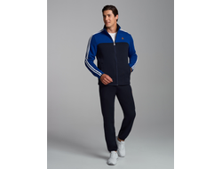 Теплый спортивный костюм мужской  12SKM-1466, ярко-синий