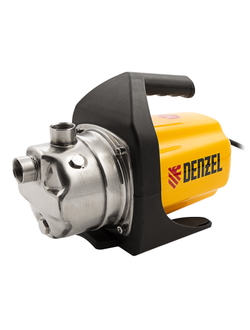 Садовый поверхностный насос GP 1000Х, 1000 Вт, 3500 л/ч, подъем 44 м, нержавейка Denzel