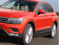 Пороги на VolkswagenTiguan
