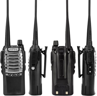 Рация Baofeng UV-8D, UHF, 5 Ватт, батарея 2800 мАч / для рыбалки, охоты, туризма, детей