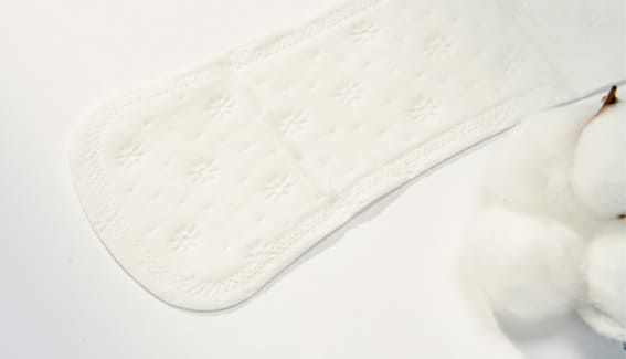 Состав слоев гигиенической прокладки